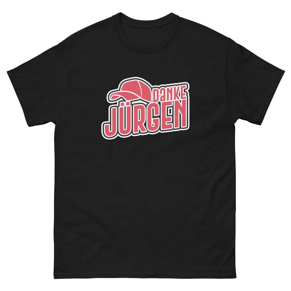 Danke Jurgen Unisex Tee (Red)