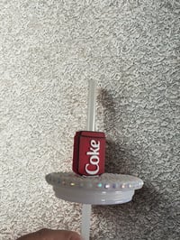 Coke 3D Straw topper