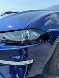 Image 1 of 2018-2023 Ford Mustang Headlight Reflector/Amber Delete Overlays