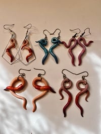 Image 1 of Worm Earrings🪱