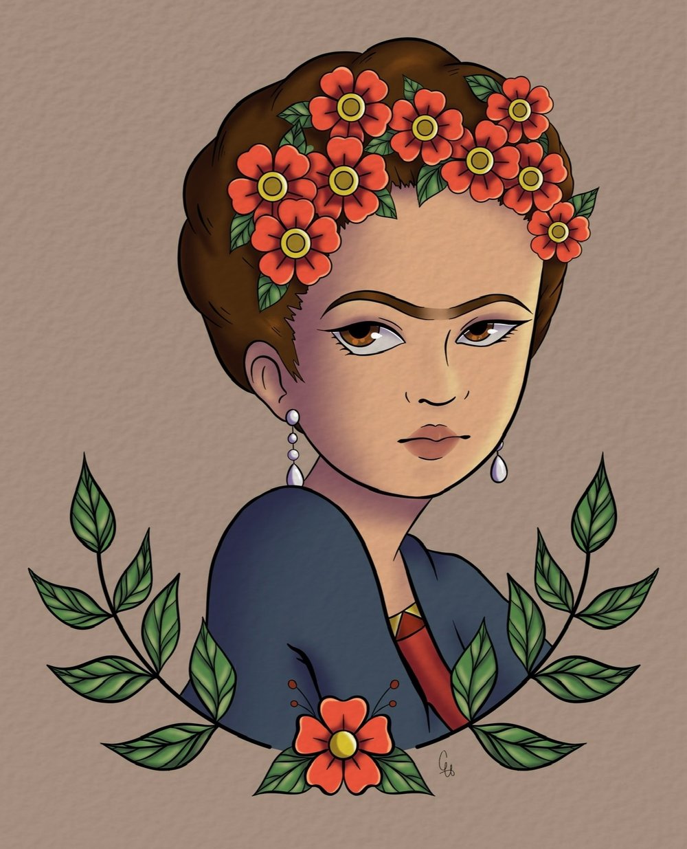 Image of Frida Khalo Print