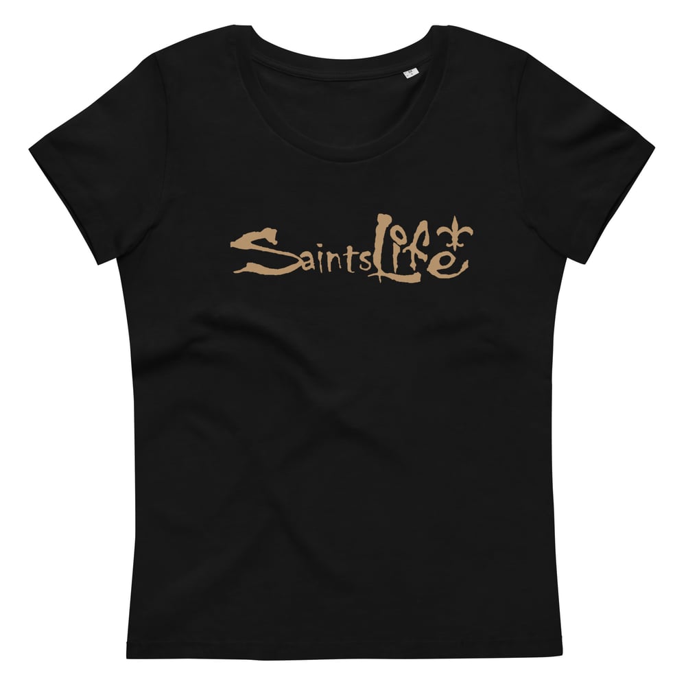 Image of Saints Life Women's fitted tee