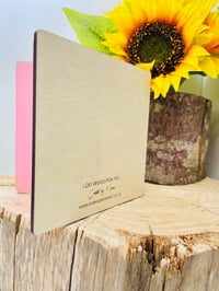 Image 5 of Wooden Newborn Baby Card