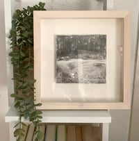 Image 2 of "How Bright the Sky" winter forest landscape original drawing