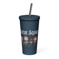 Image 14 of The Animal Rescue Squad Insulated tumbler with a straw