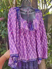 Image 4 of Gypset smock top Pink and blue
