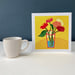 Image of Zinnia card