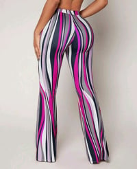 Image 2 of  Women's Colorful Striped Pants