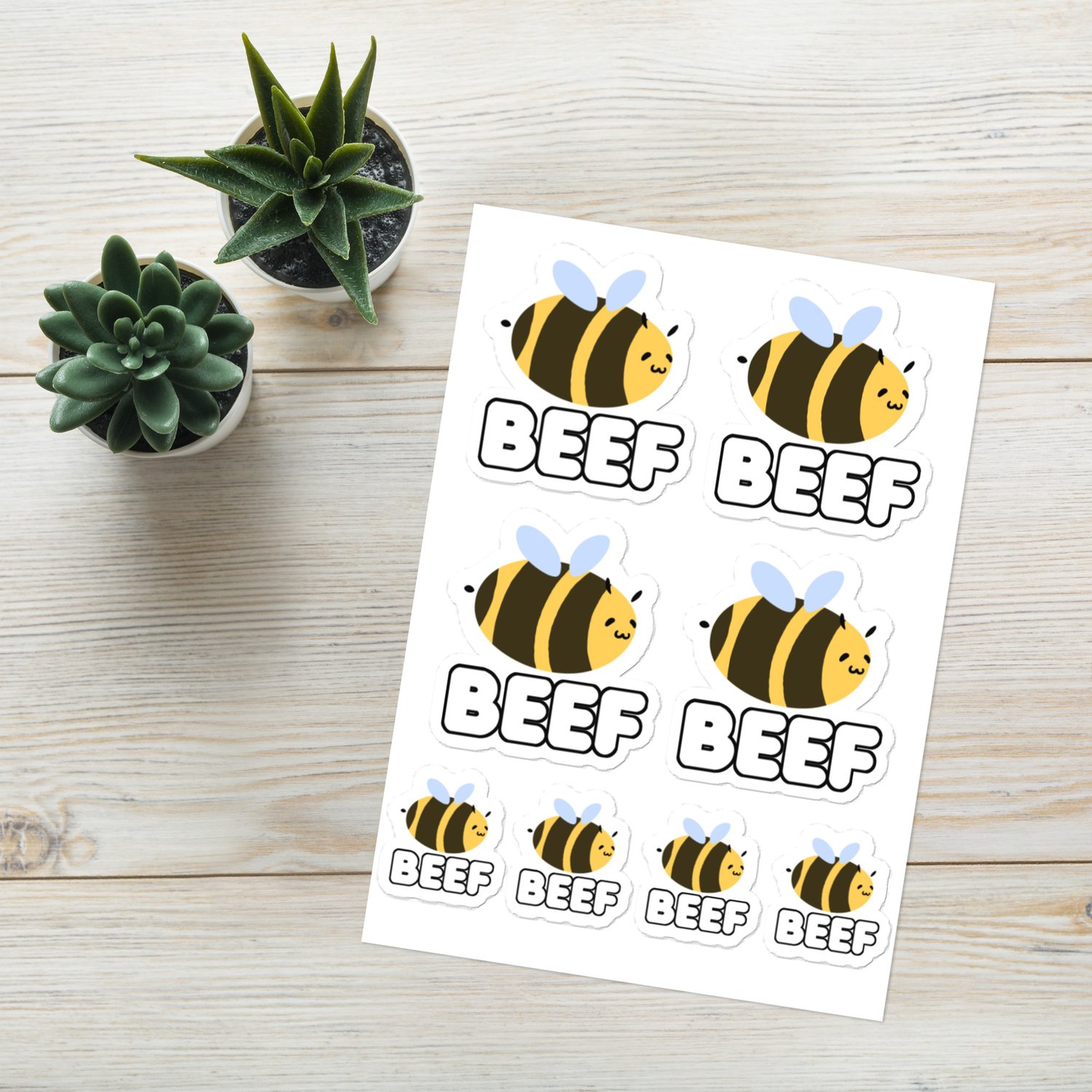 BEEF Sticker sheet