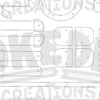 Image 2 of 🤖 Soda Samurai Woodbots | Digital Cutting Templates (SVG)
