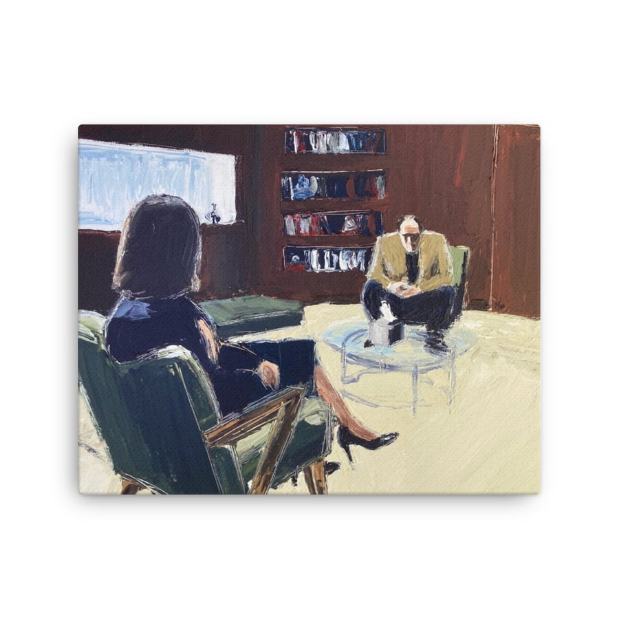 Image of Is this all there is? (Canvas print 16” x 20”)