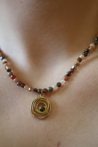 Image 3 of Brown Swirl (no spacers)