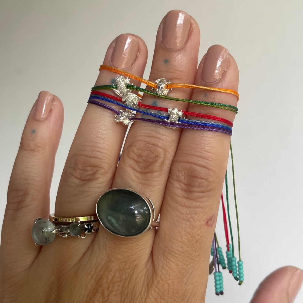 Image of frog bracelet