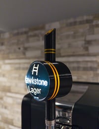 Image 4 of 3D Printed LED Illuminated PerfectDraft Handle & Bracket Set - Hawkstone Lager Edition