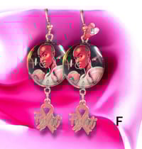 Image 7 of Breast Cancer Awareness Earrings