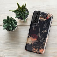 Image 21 of Colorful Black Cat Painting Tough case for Samsung®