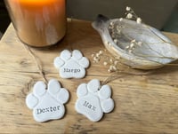 Image 1 of Personalised Paw Print 