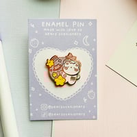Image 3 of Astro Bear Enamel Pin