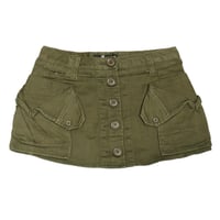 Image 1 of Cargo mini skirt