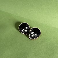 Image 1 of Skull Pin Badge