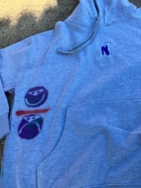 Image 5 of Embroidered “Be Happy” hoodies 