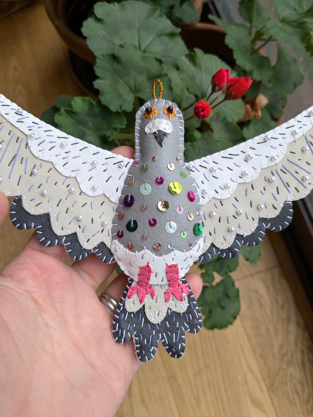 Image of Baby Pigeon Decoration