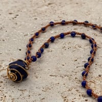 Image 1 of Lapis Lazuli Dice Necklace