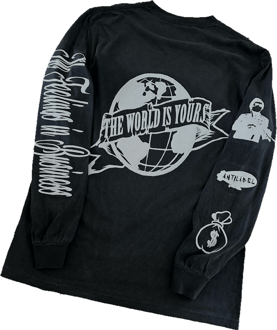 Image of “The World Is Yours” LongSleeve 
