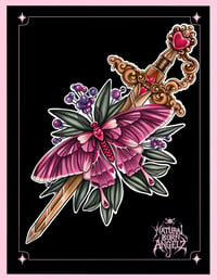 Golden Dagger and Love Moth