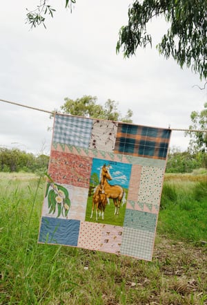 Image of Blue Gum Quilt ~ ready to ship