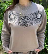 Image 1 of Psychic Armor Crewneck (Beige)