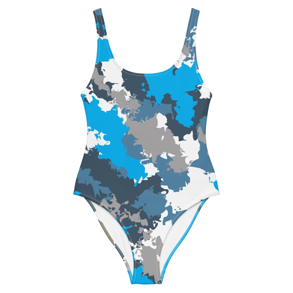 ZEN EXP - Blue Marine One-Piece Swimsuit