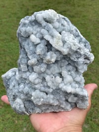 Image 2 of Green Cubic Fluorite With Sugar Quartz #653