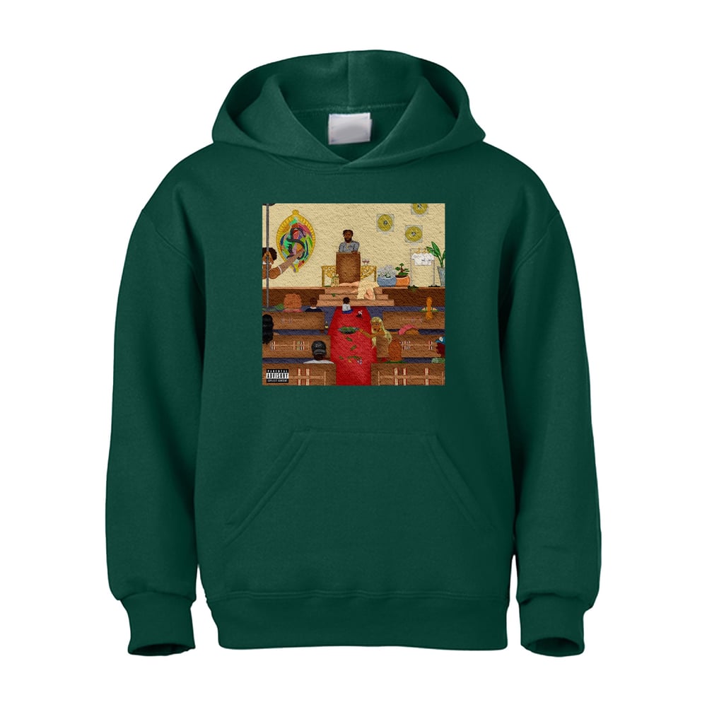 Image of Black Don Vol. 1 Hoodie - Forest Green (Main Cover)