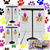 Image 1 of Sweet Pea Pet Dog Earrings 