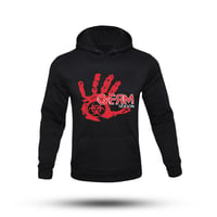 Black and Red Germ hoodie