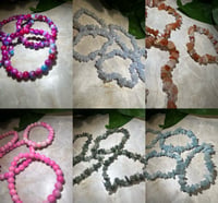 Marble/Crystal Bracelets