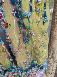 Image 5 of Mykonos sari jewel oversized waistcoat / top 10-18