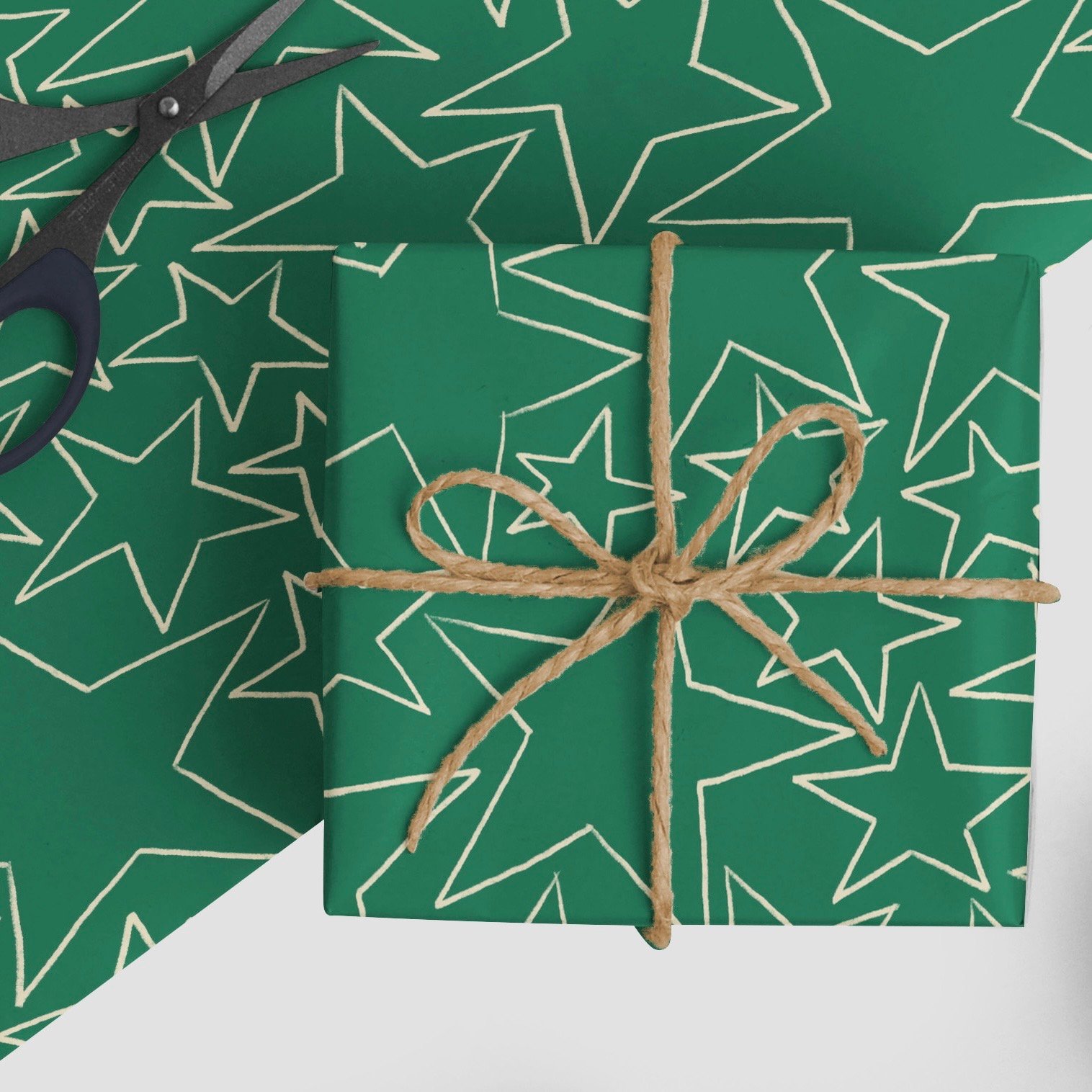 Wrapping deals paper stars