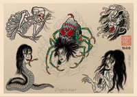 Scott Ellis PRINT - Yokai flash