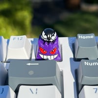Image 3 of Gengar and Gastly Artisan Keycap
