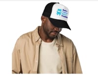 Image 1 of OTTO Trucker Hat with Just A Typical Day Of Trucking Logo