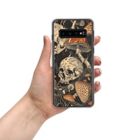 Image 4 of Goblincore Skull and Mushroom Grunge/Punk Clear Case for Samsung®