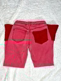 Image 3 of Fur Pink Distressed Jeans