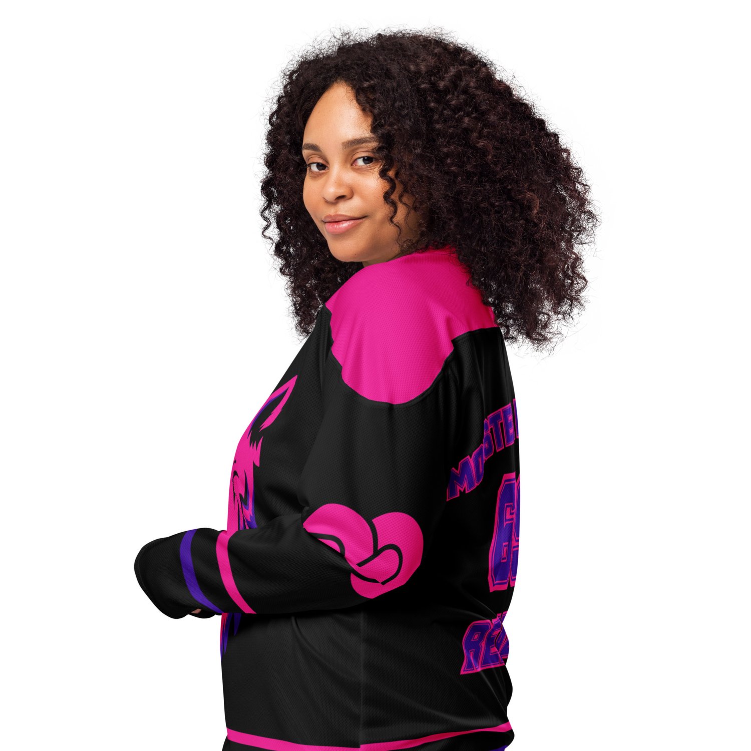 Image of Monster romance Recycled hockey fan jersey 