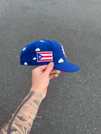 Image 2 of  PUERTO RICO PARTLY CLOUDY CUSTOM FITTED CAP
