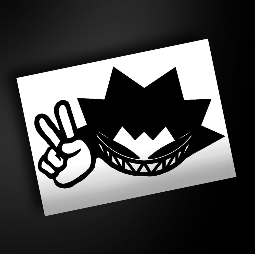 RARE DUDE HEAD decal