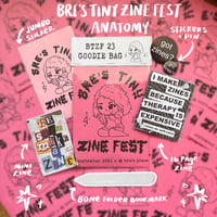 Image 1 of Bre’s Tiny Zine Fest Goodie Bag
