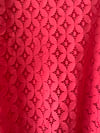 STRAWBERRY PINK GUIPURE LACE KAFTAN