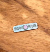 Hand Stamped Pink Conch 